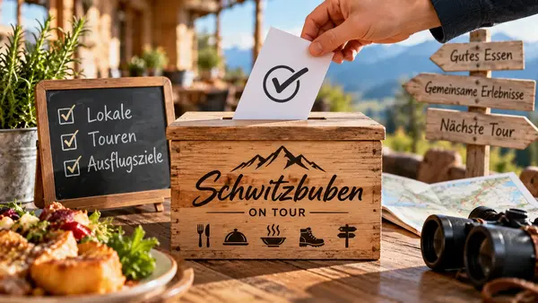 KI generiertes Bild Abstimmung für Lokale