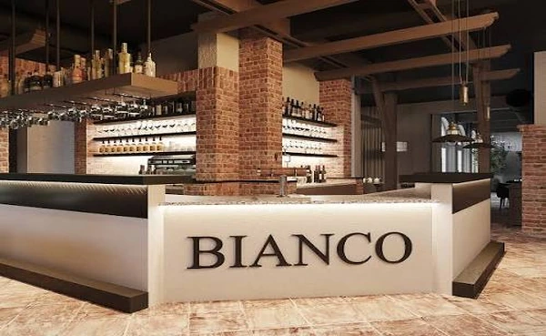 Innenansicht des Restaurants Bianco in Wiener Neustadt